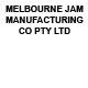 Melbourne Jam Manufacturing Co Pty Ltd The Tyabb Menu