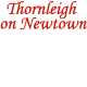Thornleigh On Newtown Bega Menu